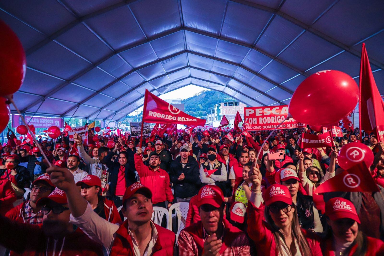 Partido Liberal en eventos políticos.