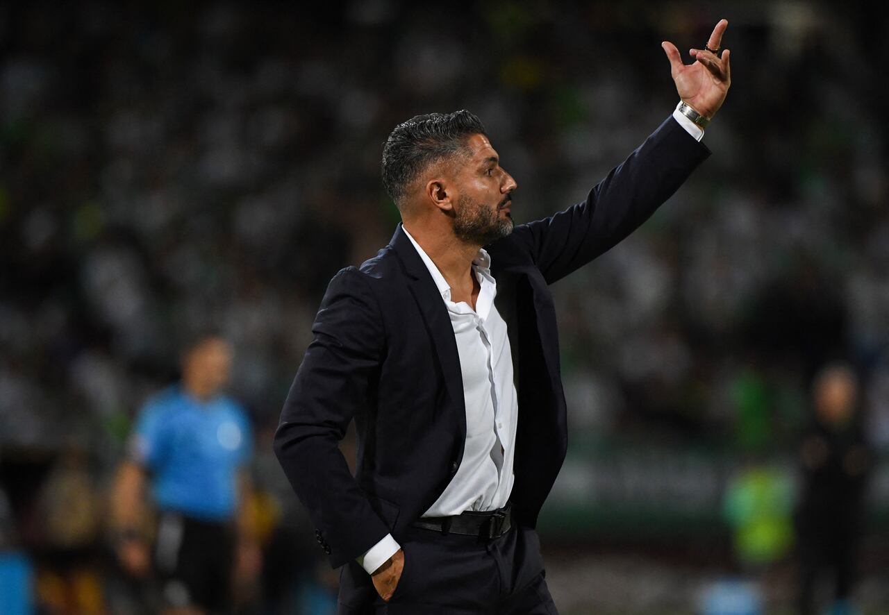 Javier Gandolfi, entrenador de Atlético Nacional.