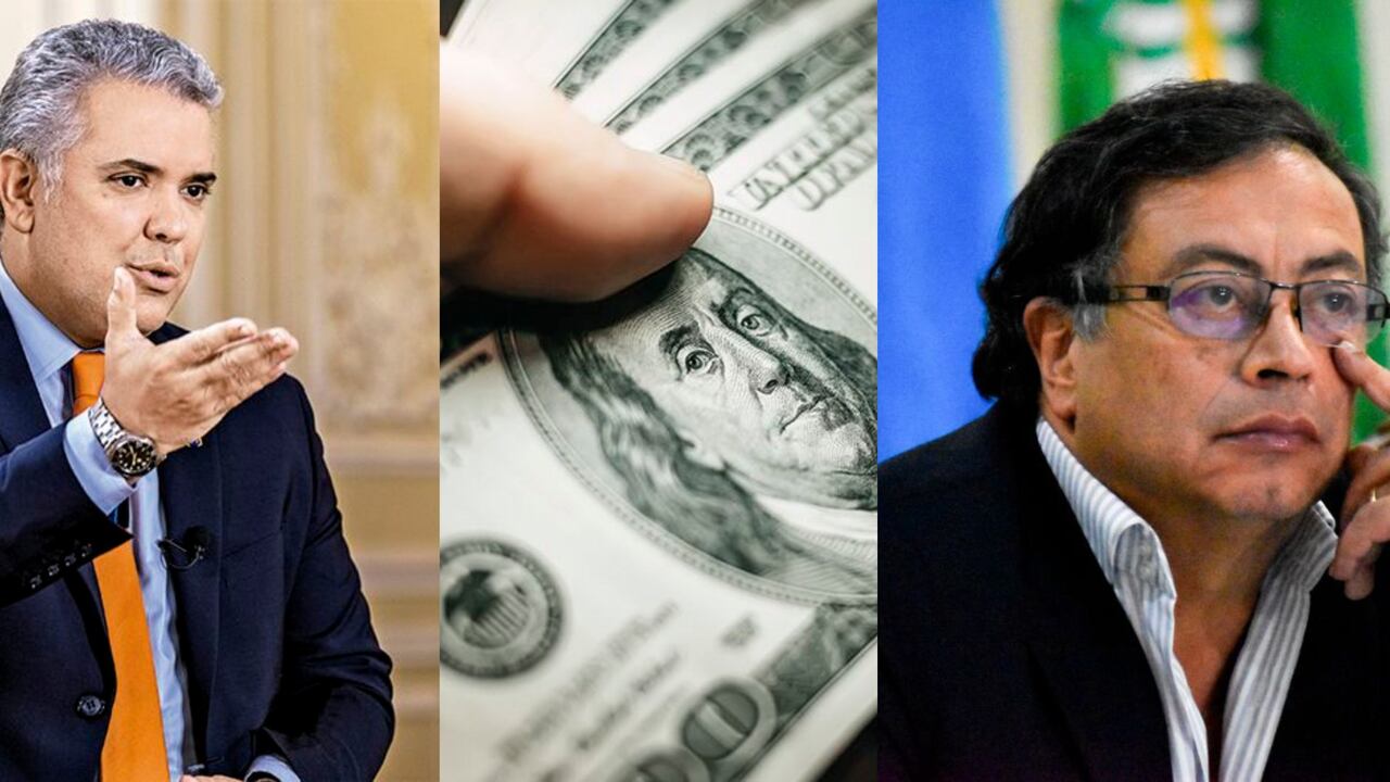 Iván Duque, subida del dólar y Gustavo Petro.