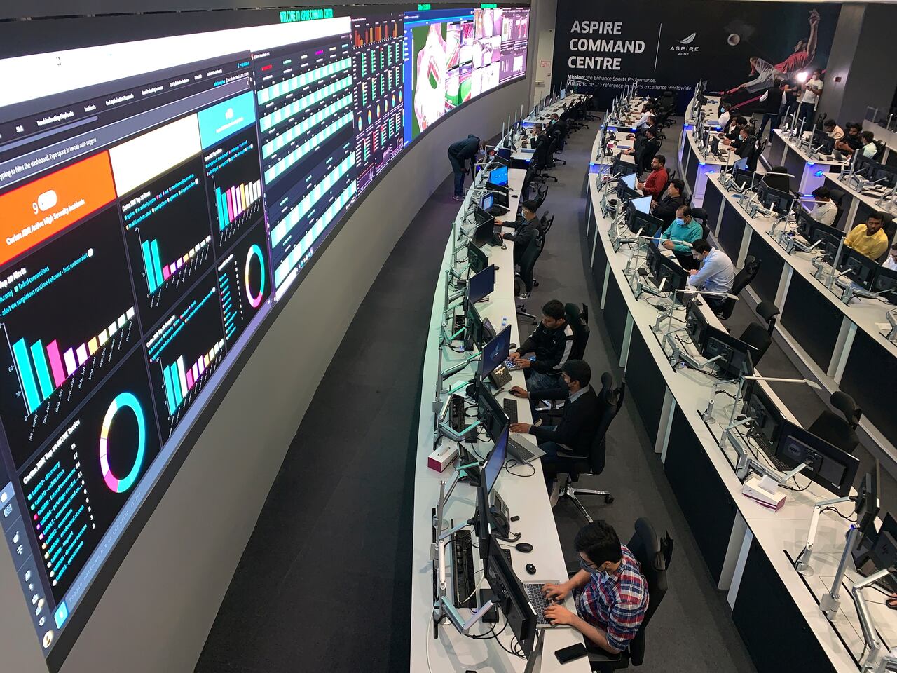 Ciberseguridad en la Copa del Mundo. (AP Foto/Rob Harris)