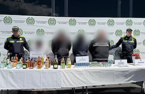 Seis integrantes de la banda delincuencial 'Los cizallas' fueron capturados.