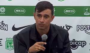 El técnico de Atlético Nacional habló en conferencia de prensa