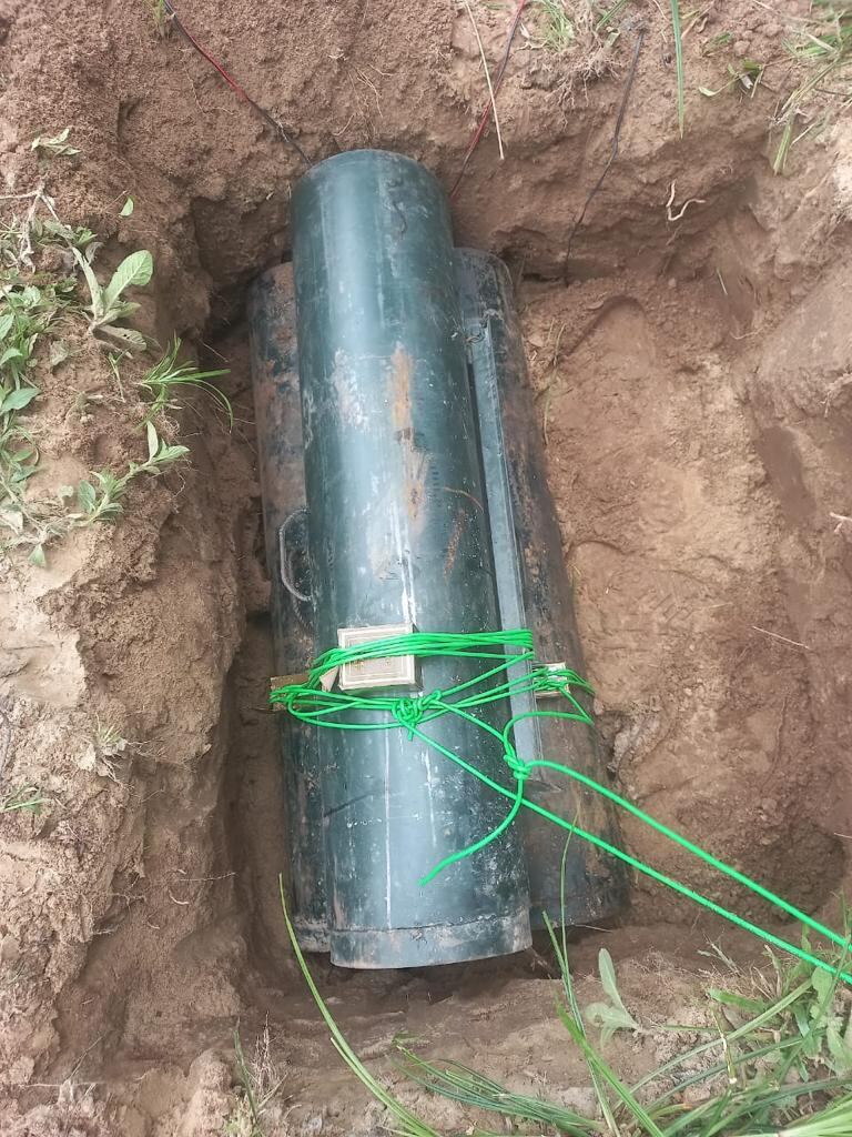 Más de 30 artefactos explosivos fueron hallados y destruidos.