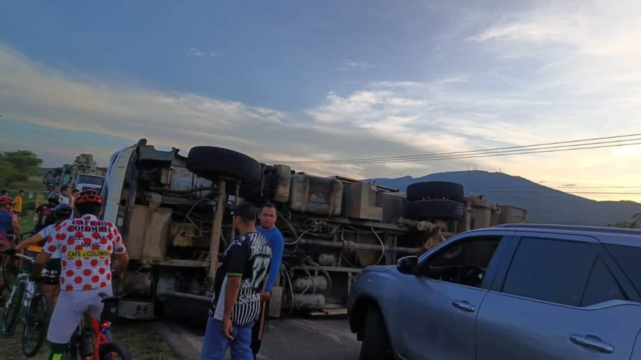 Este accidente no dejó heridos ni víctimas mortales.