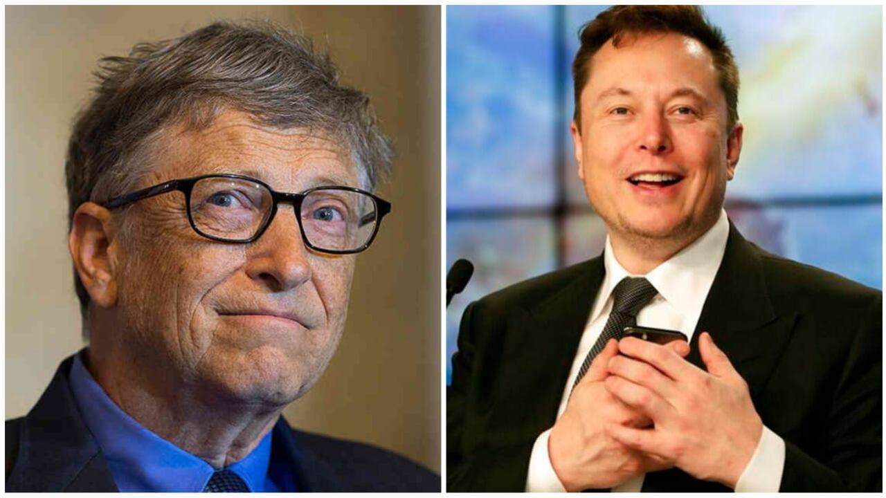 El tuit que Elon Musk publicó burlándose de Bill Gates por las vacunas contra el coronavirus