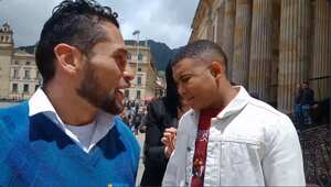 Miguel Polo Polo fue agredido verbalmente por un hombre a la salida del congreso.