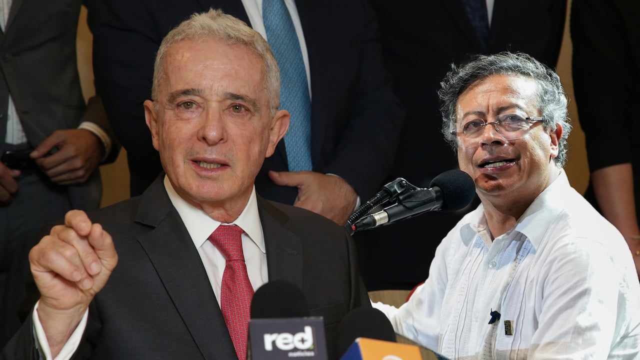 Álvaro Uribe Vélez y Gustavo Petro han agudizado los choques de cara a las elecciones presidenciales.