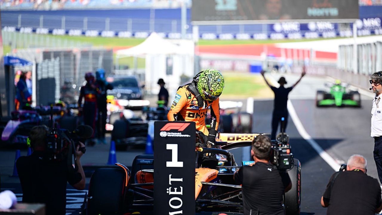 Fue un llamativo GP de Austria.