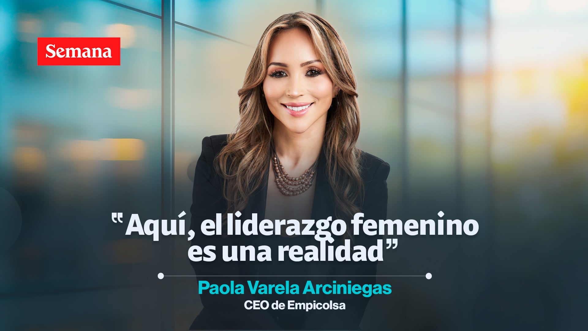 Paola Varela Arciniegas, CEO y accionista de Empaques Industriales de Colombia (Empicolsa)