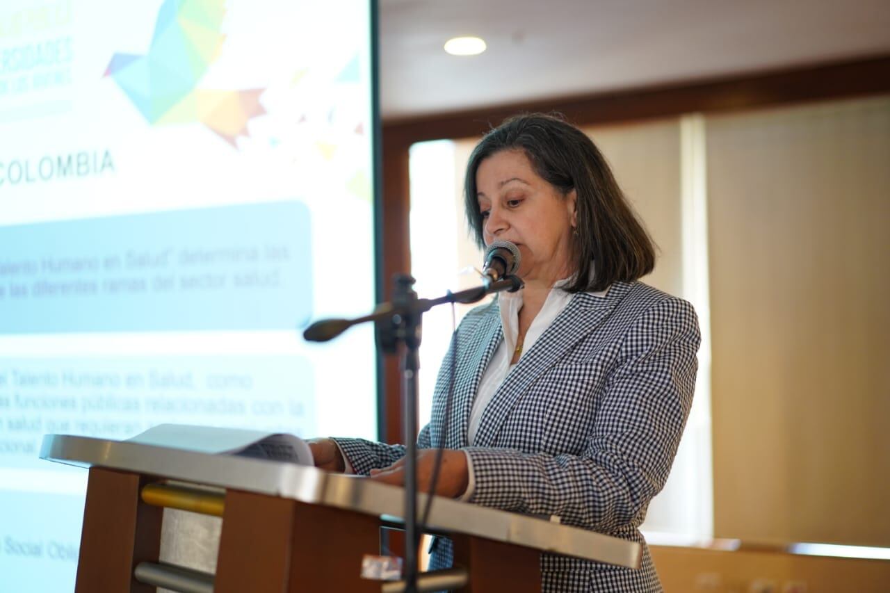 María Cristina Lesmes, secretaria de Salud del Valle del Cauca.