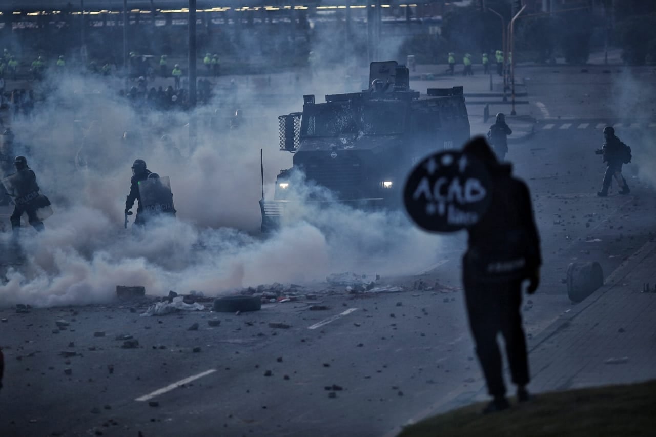 Disturbios, protestas posteriores a las marchas del 20 de Julio