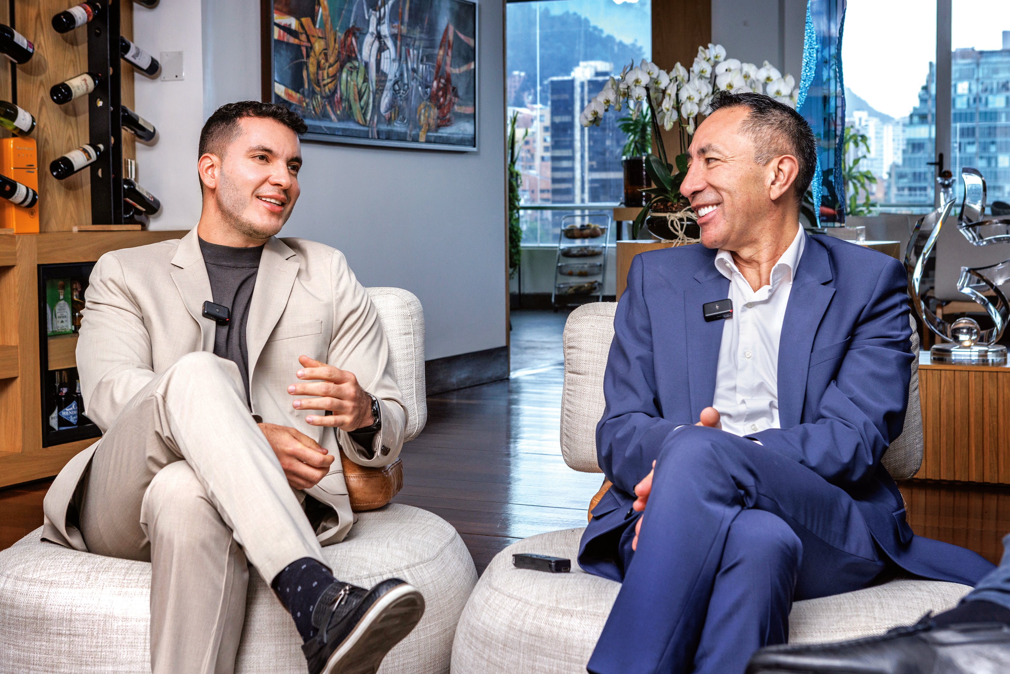 Julian Caicedo y Ricardo Roa