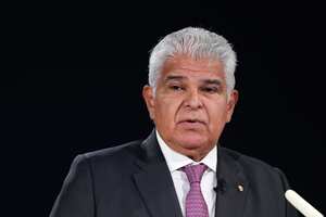 El presidente de Panamá, José Raúl Mulino.