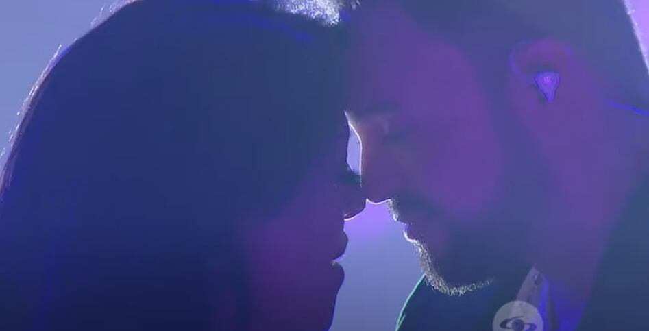 Marbelle junto a su pupilo Mel García.