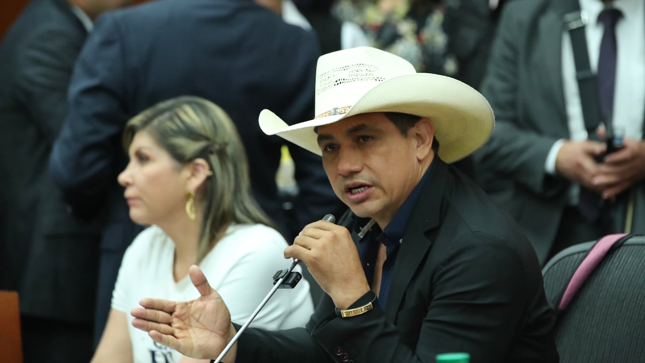 El senador Alirio Barrera.