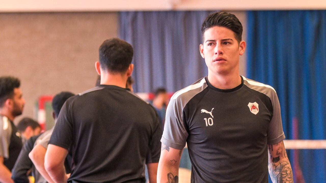 James continúa en pretemporada con el Al-Rayyan en Países Bajos