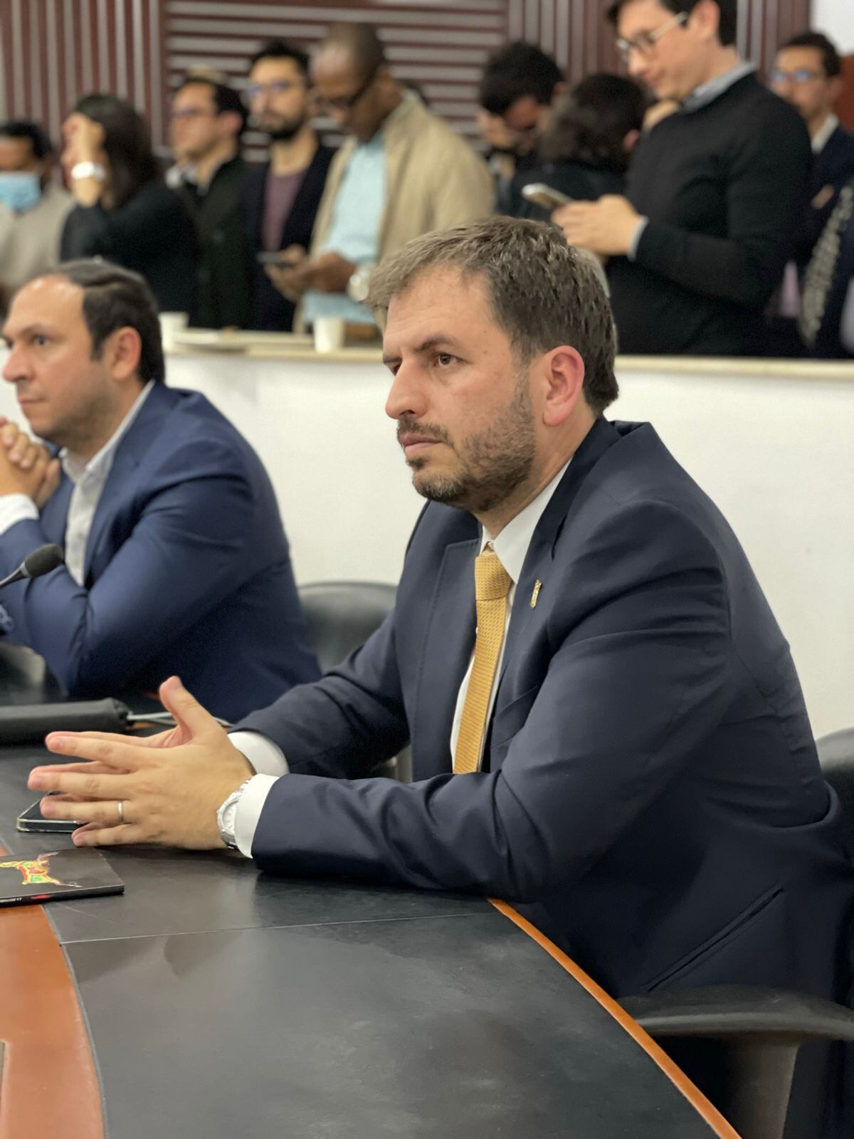 Representante del Centro Democrático, Andrés Forero.