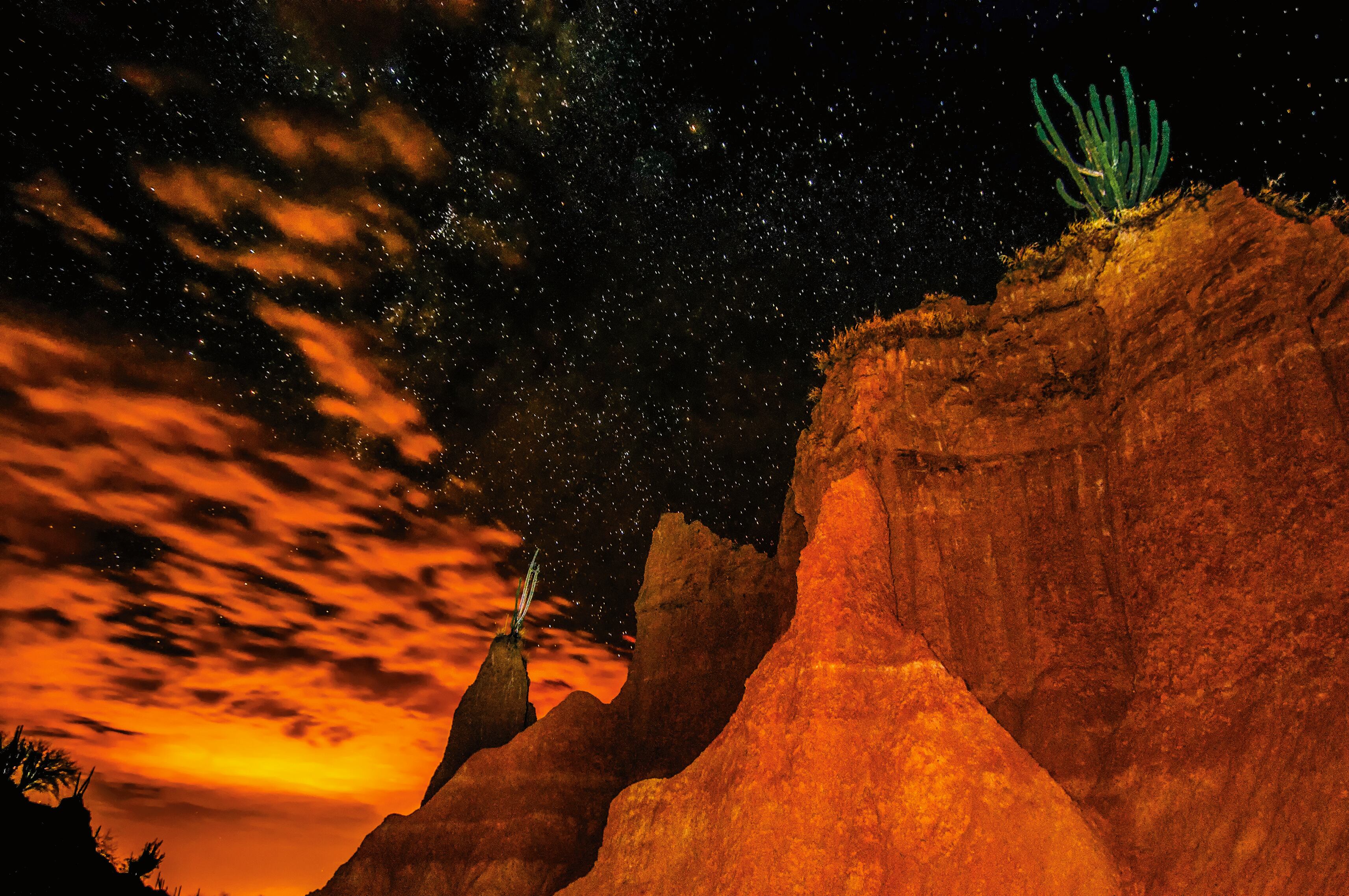 El desierto de la Tatacoa es reconocido por su observatorio astronómico.