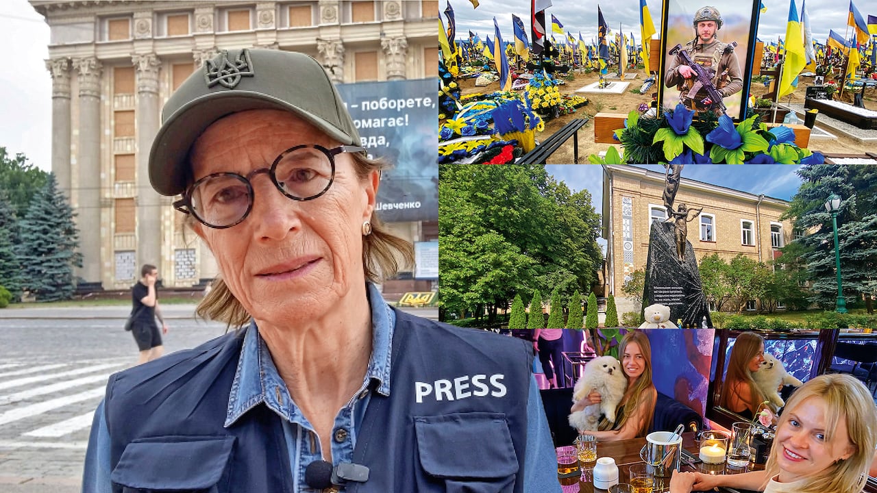 Salud Hernández-Mora llegó hasta Járkov en Ucrania.