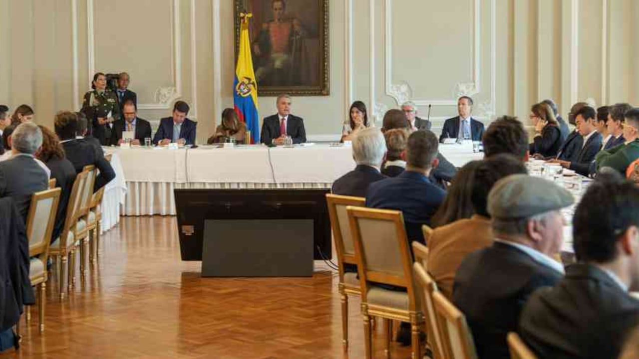Como parte de la Gran Conversación Nacional, el Presidente Iván Duque participó en la Mesa de Educación.