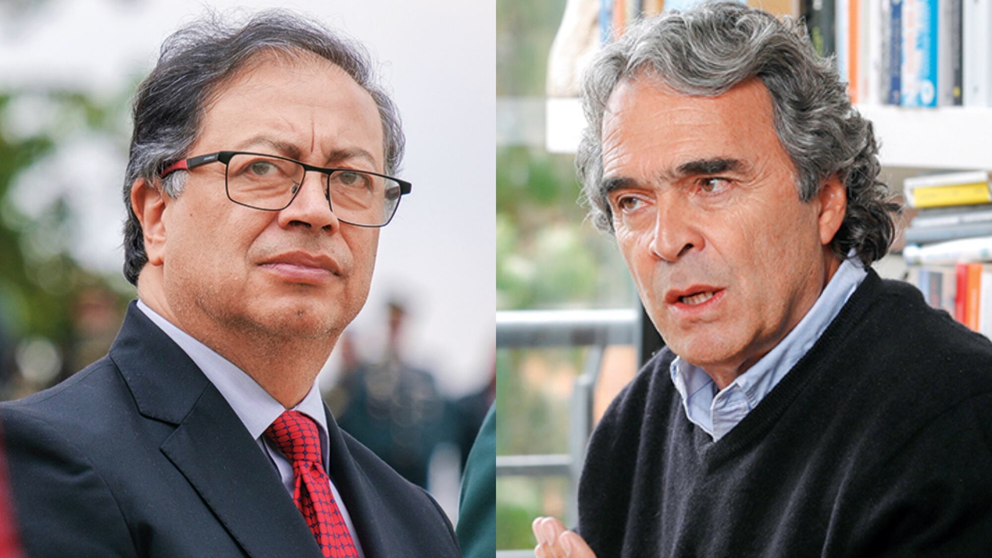 Gustavo Petro y Sergio Fajardo.