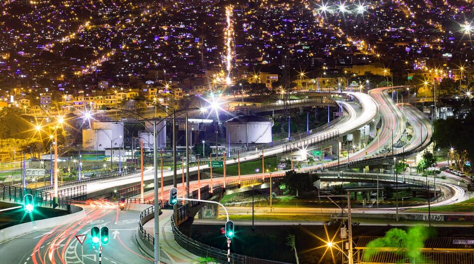 Panorámica de Medellín.