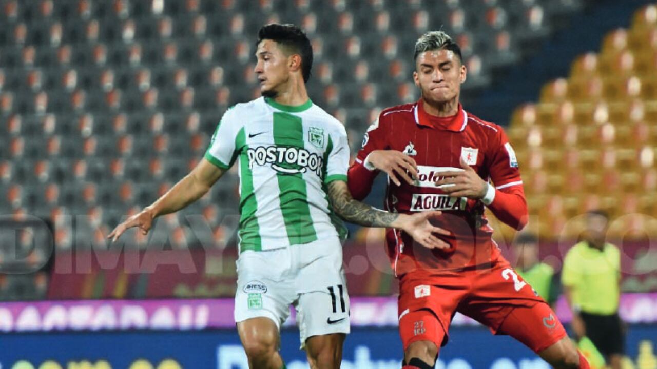 Atlético Nacional vs. América de Cali. Liga BetPlay. Foto: Dimayor