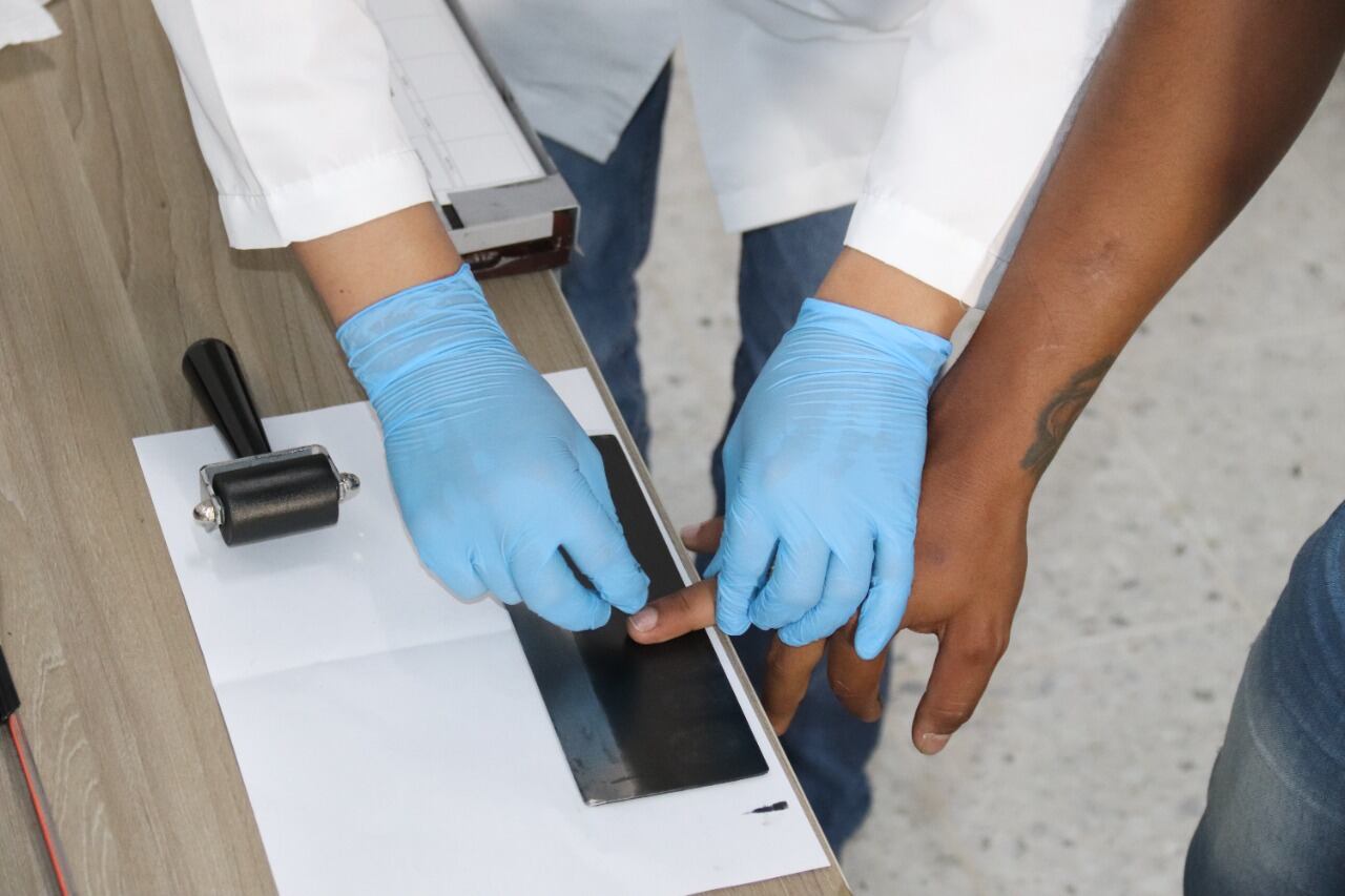 Pruebas y capturados