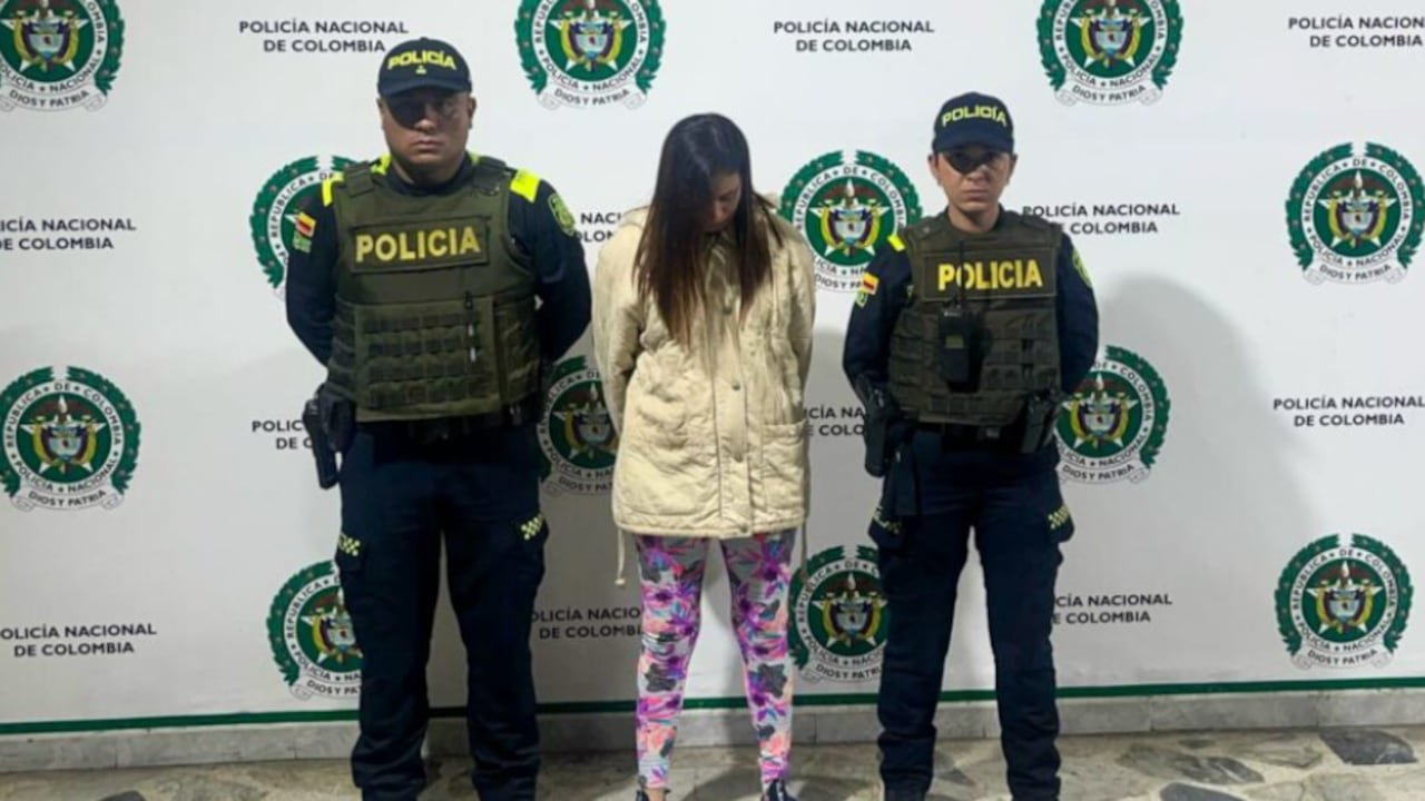 Shirley Hernández, detenida por maltrato a su bebé de 18 meses en Ibagué.