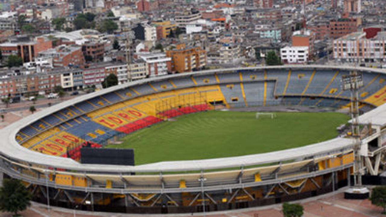 El estadio del Campín.