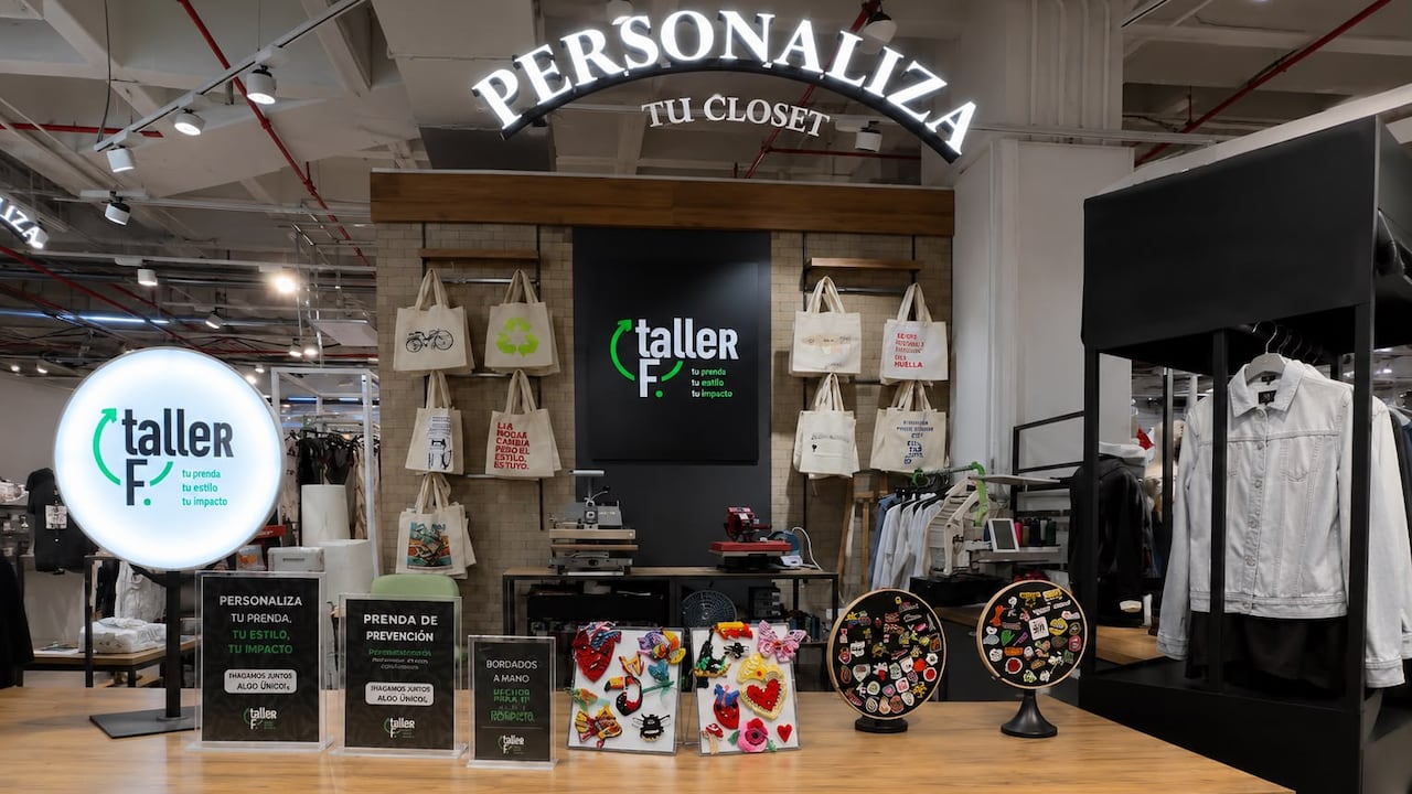 Falabella tiene a disposición de sus clientes el ecosistema de moda circular Taller F, con el que se puede extender la vida útil de prendas, calzado y accesorios.