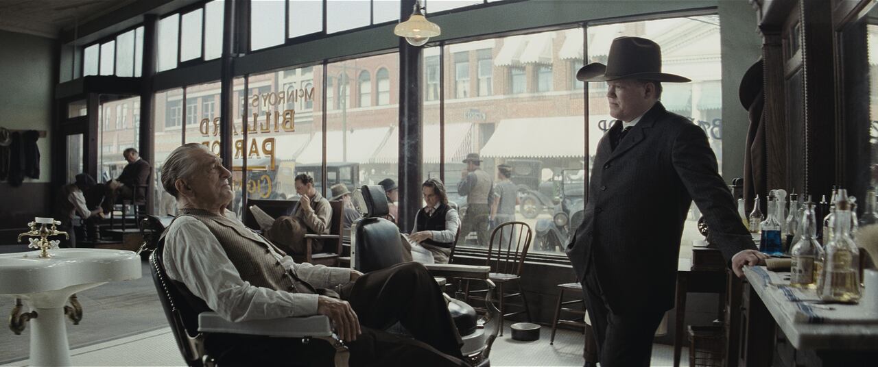 "Los asesinos de la luna" (Killers of The Flower Moon) cuenta con un reparto estelar que incluye a Robert De Niro
y a Jesse Plemons.