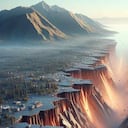 Científicos creen que la India se partirá en dos por culpa del movimiento de las placas tectónicas.