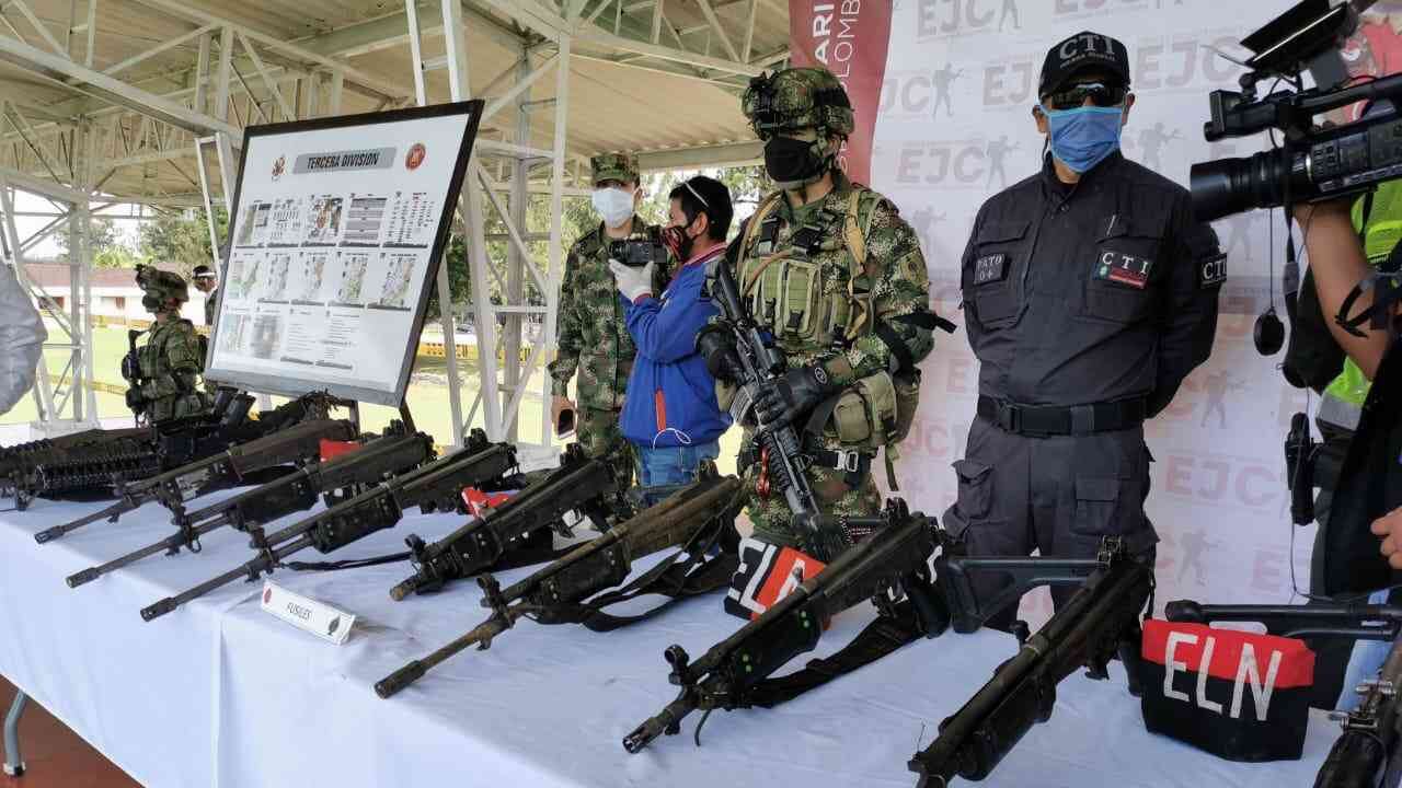 Ejército captura a jefe de seguridad de frente del ELN en el Valle del Cauca.