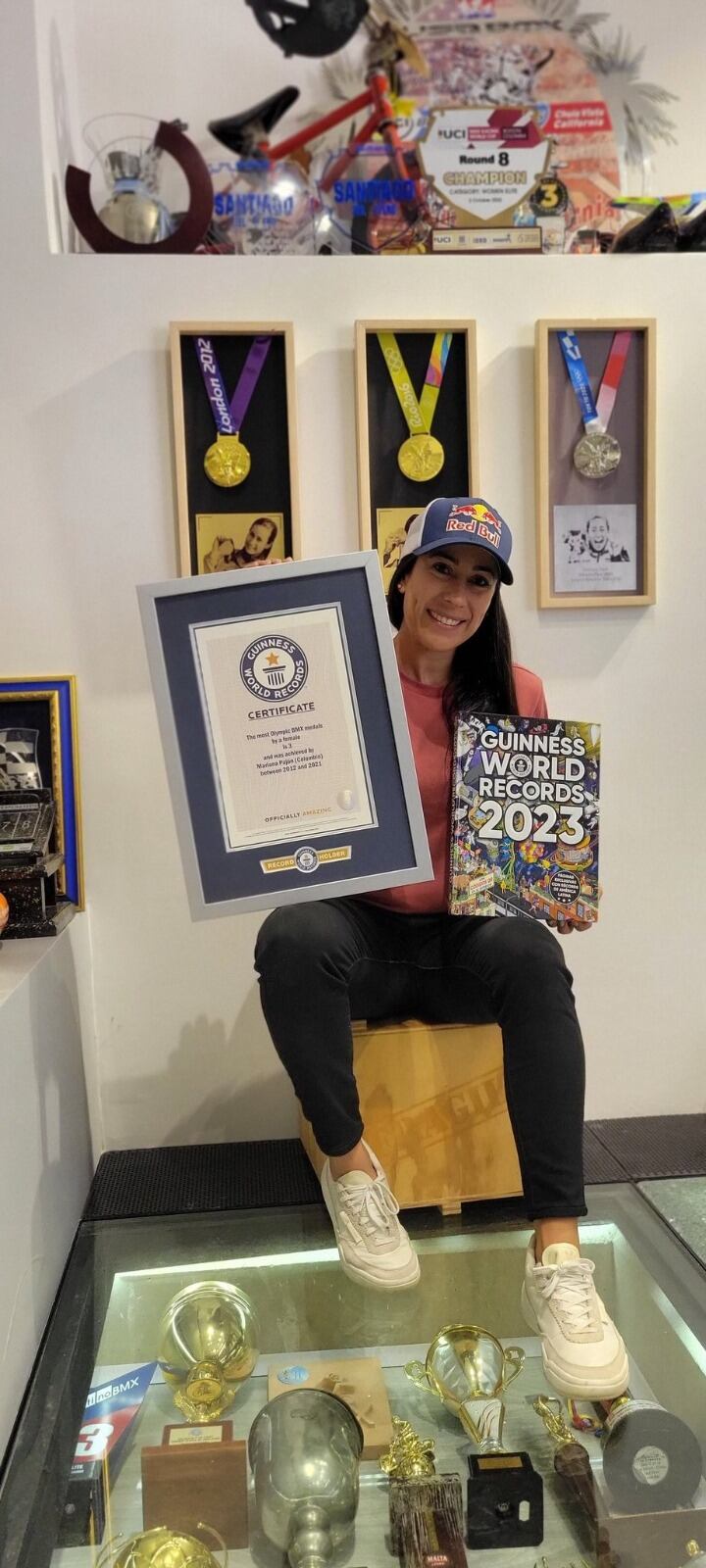 Mariana Pajón rompió un Récord Guinness