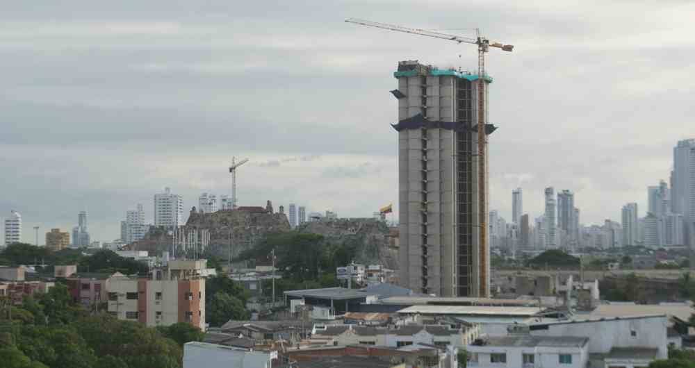 El edificio aún no ha terminado de construirse 