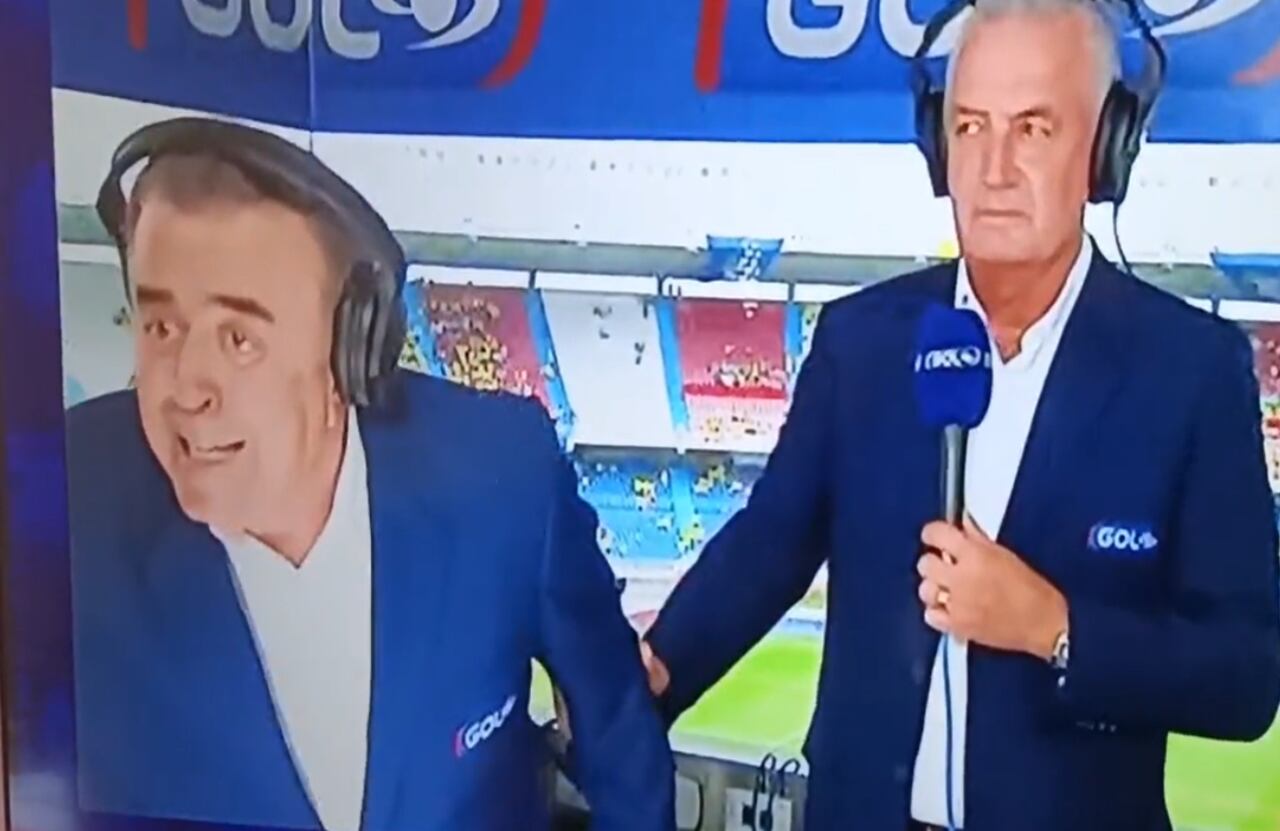 El enojo de Javier Hernández Bonnet en plena transmisión en vivo.