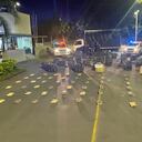 El conductor implantó la fachada de repartidos de piñas para intentar pasar desapercibido.