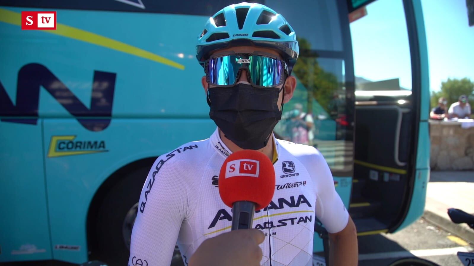 Miguel Ángel López, preparado para la batalla de la etapa 20.