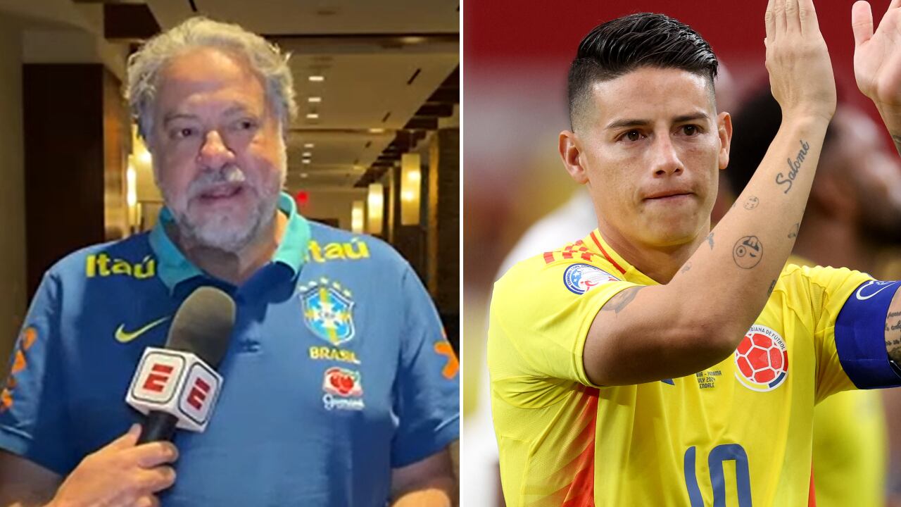 Julio Casares estuvo en la Copa América como delegado de Brasil