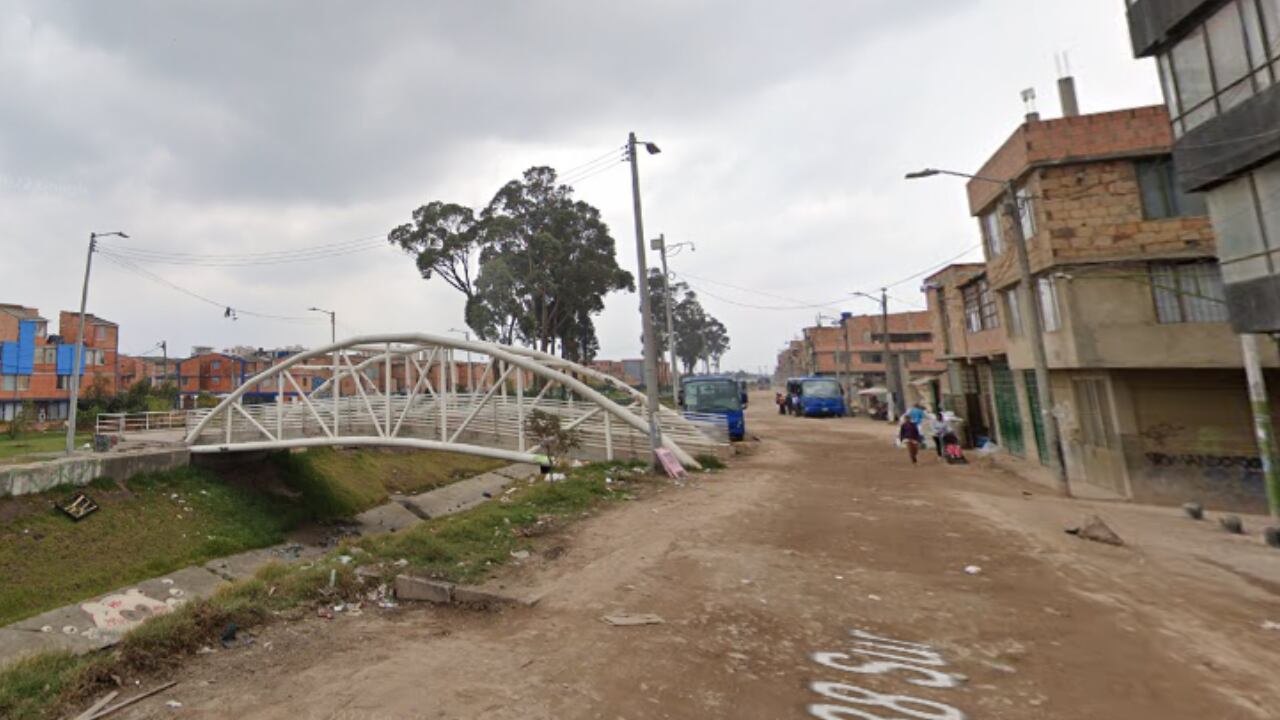 Este fue el lugar donde autoridades encontraron el cuerpo sin vida.