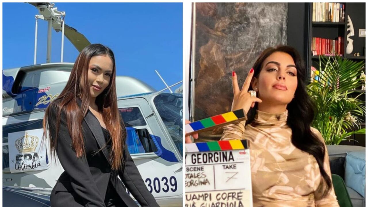 Epa Colombia y Georgina Rodríguez