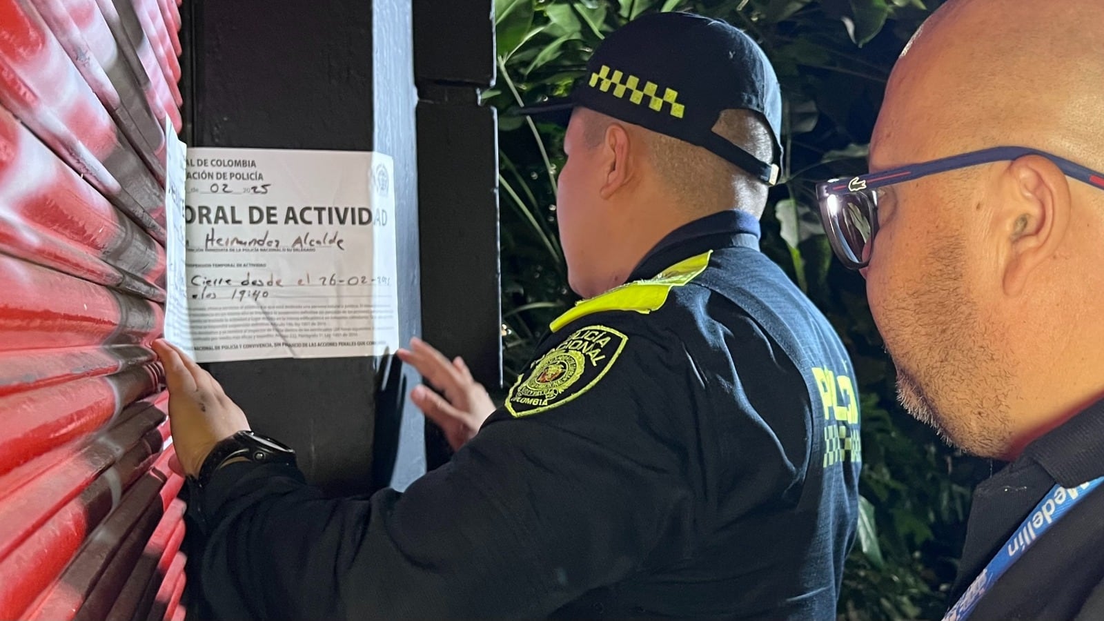 En el Poblado de Medellín hubo sellamiento de establecimientos comerciales