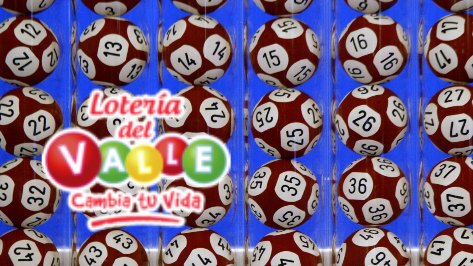 La Lotería del Valle juega todos los miércoles en la noche.