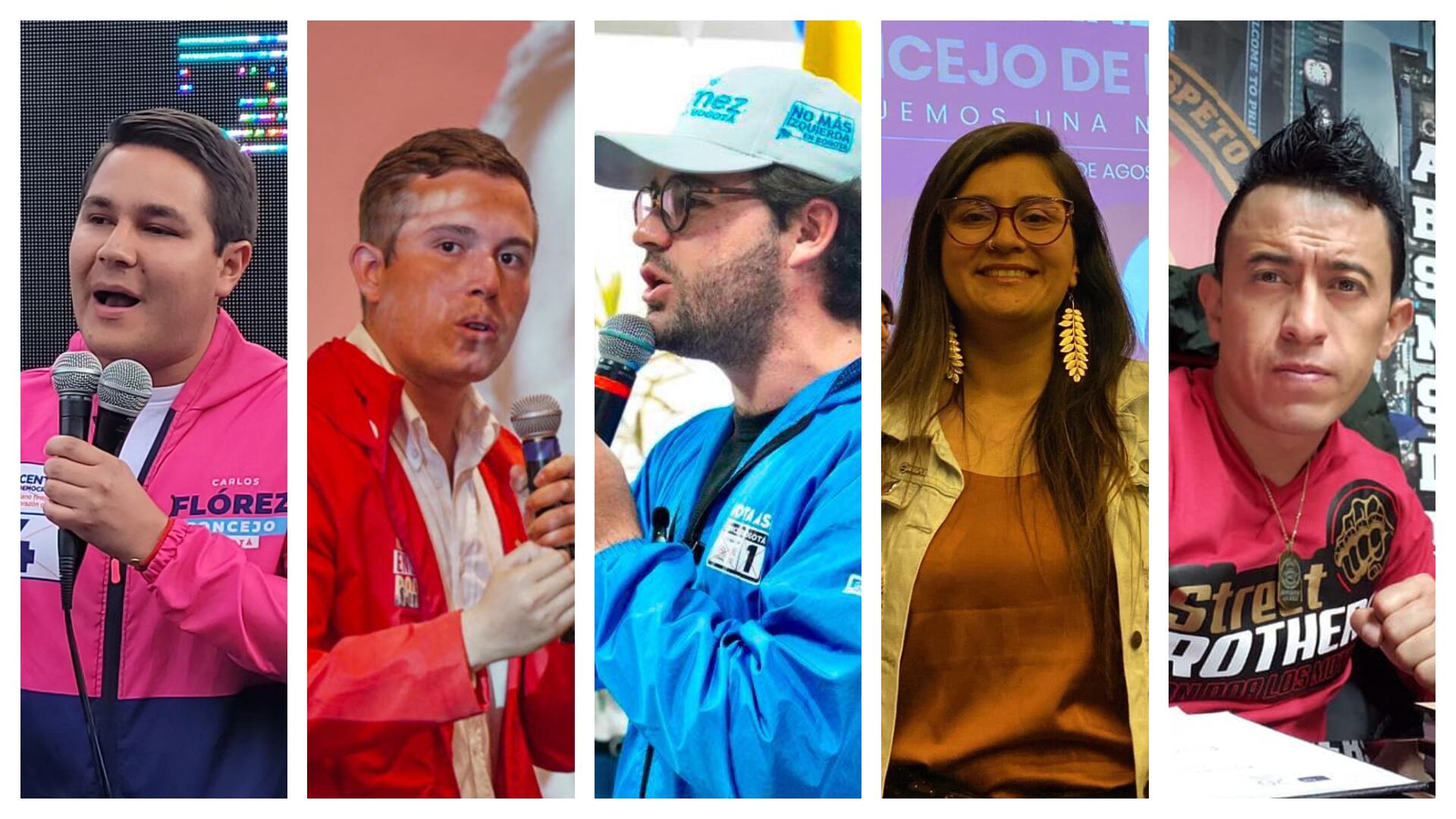 Candidatos al Concejo de Bogotá.