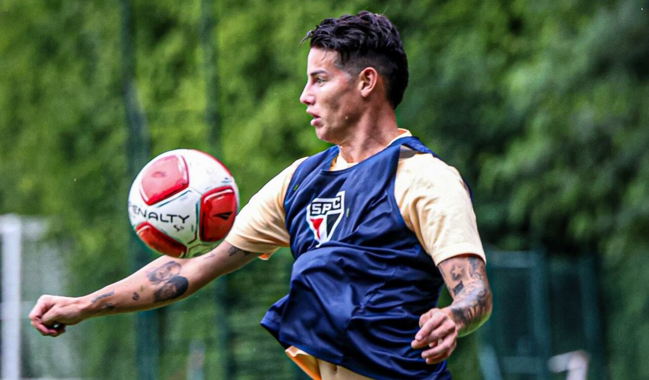 James Rodríguez se mantendrá en Sao Paulo durante el 2024