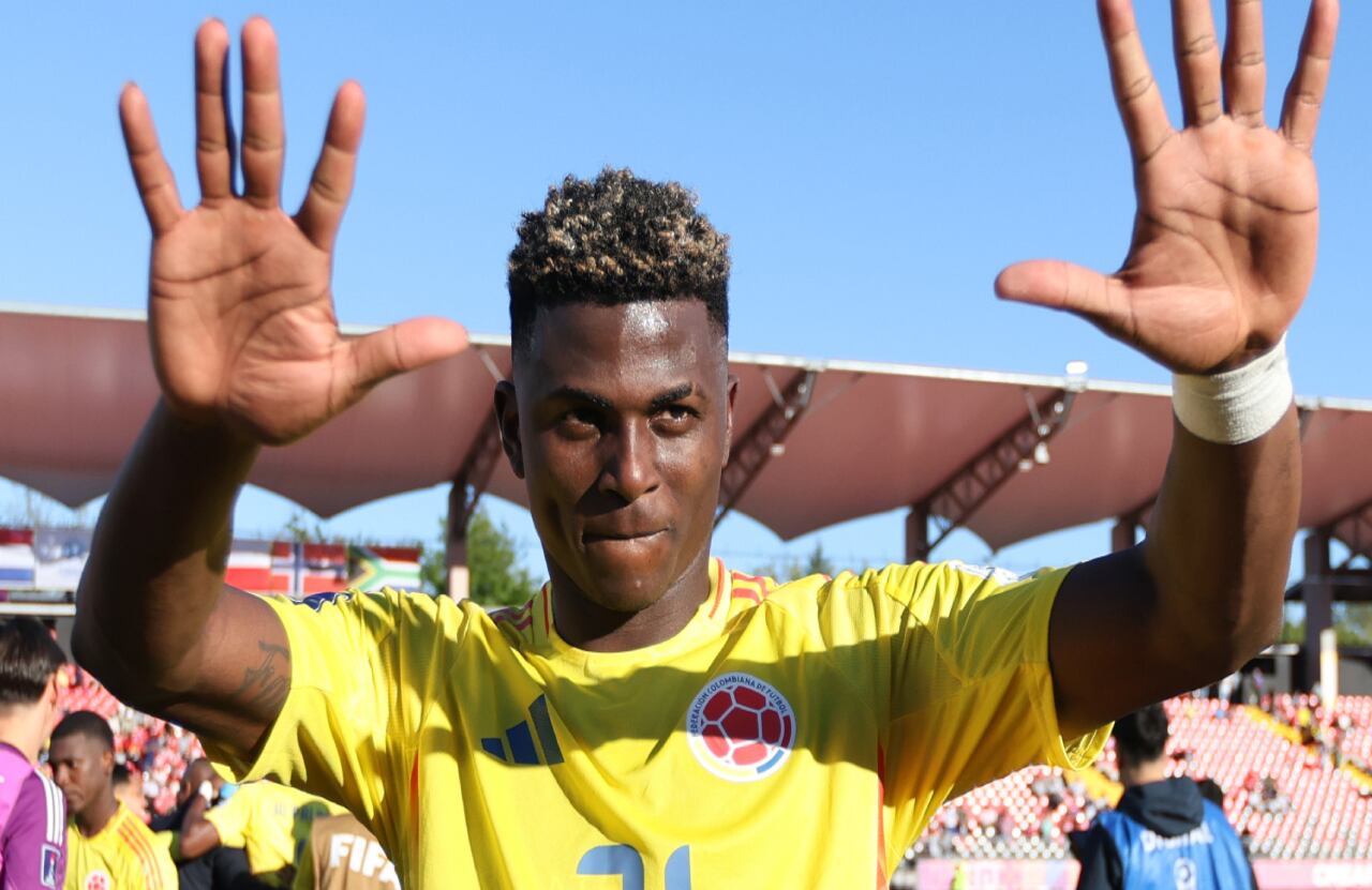 Néiser Villarreal, goleador de Colombia en el Mundial Sub-20