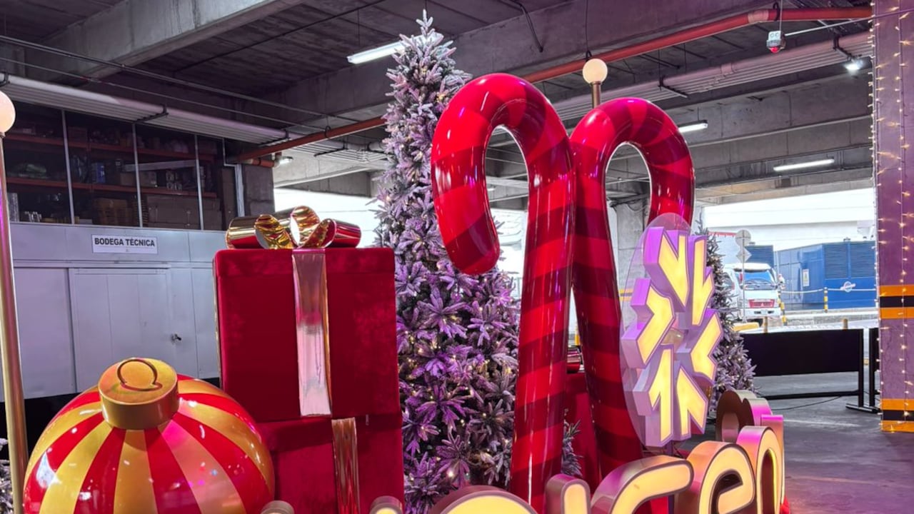 Decoración navideña en Centros comerciales
