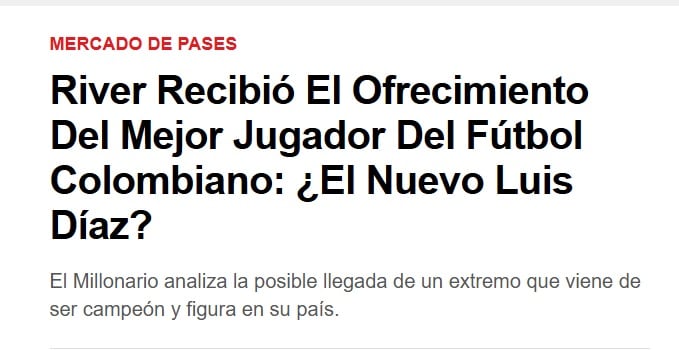 Pantallazo X: soydelmillo.com