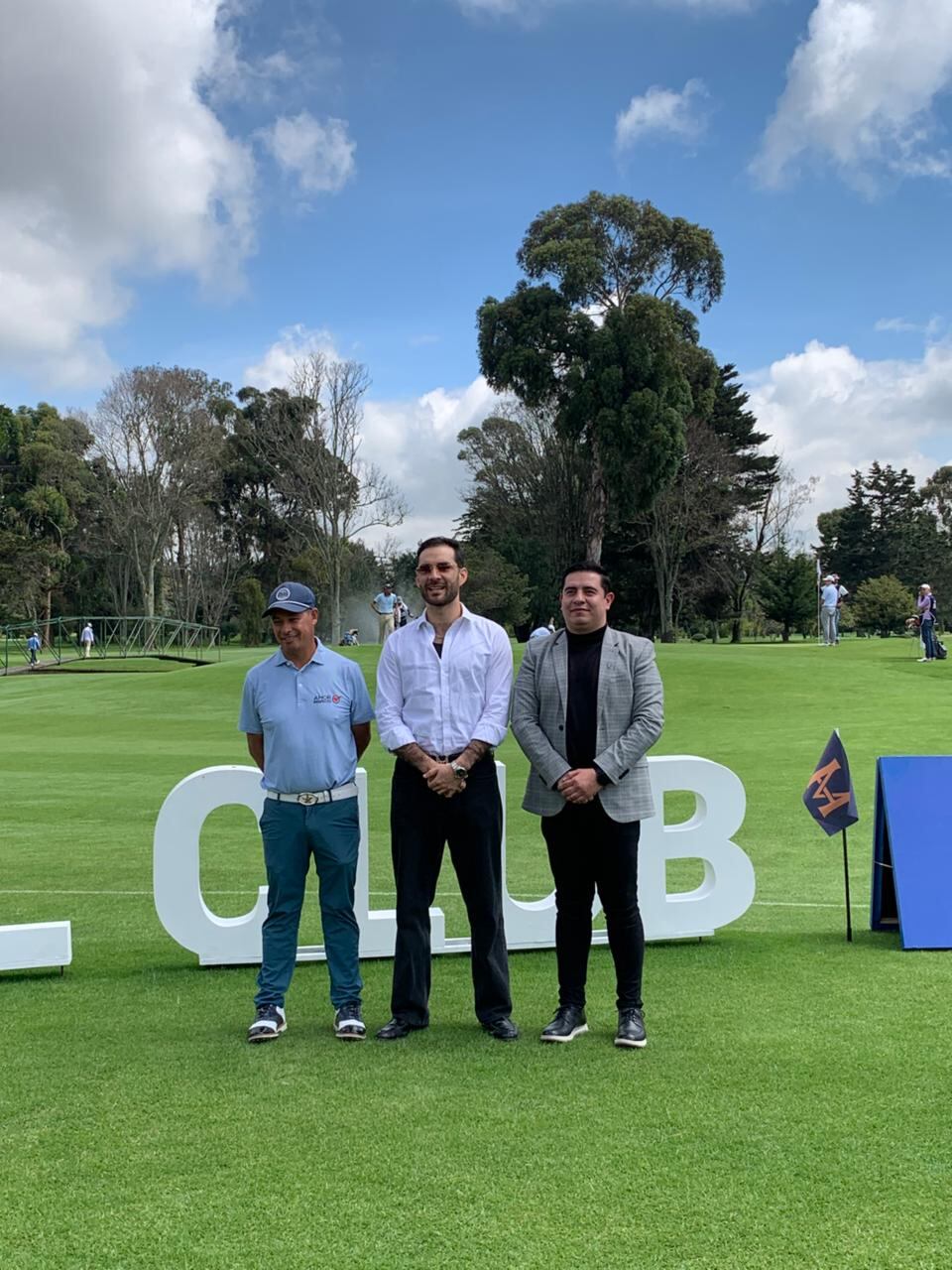 Segunda cCopa Mario Hernández de Golf, que se desarrolla en el Carmel Club de Bogotá.